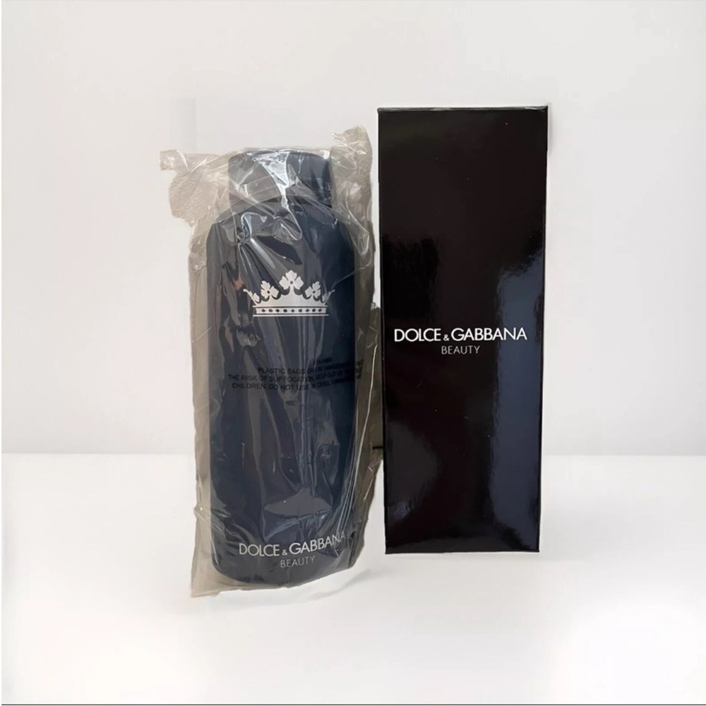 NIB Dolce & Gabbana Navy and Silver Beauty Bottle - Picture 2 of 3